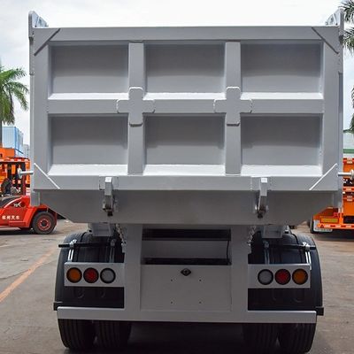 Semi-remorque à décharge arrière de 80 tonnes La solution idéale pour le transport du sable et de la pierre