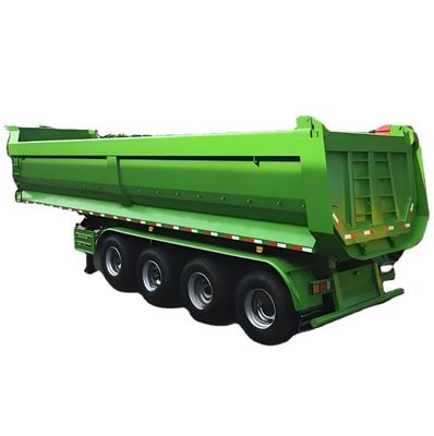 Semi-remorque personnalisable de 30 à 100 tonnes de capacité 4/3 axle pour la construction
