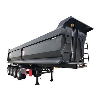 Charge utile maximale 40000 kg remorque en forme de U pour camion de 20 ans Wosheng semi-remorque