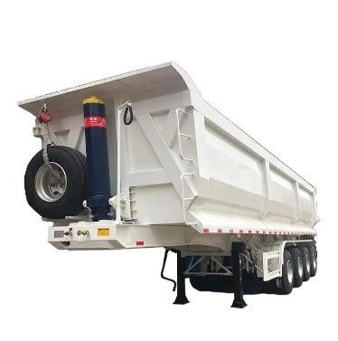 Charge utile maximale 40000 kg remorque en forme de U pour camion de 20 ans Wosheng semi-remorque