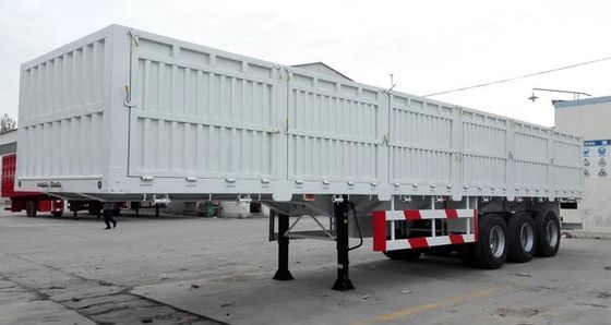 Camion à plaque latérale personnalisable semi-remorque avec paroi latérale élevée et charge utile de 50 T