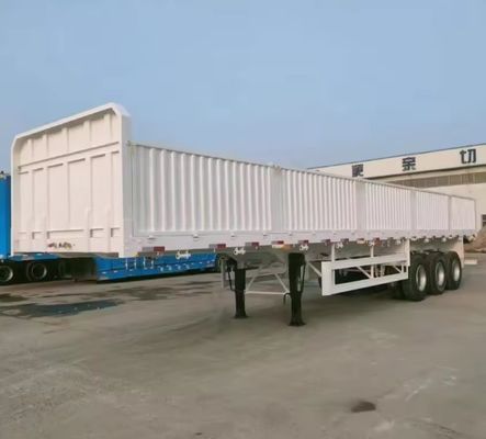 Camion à plaque latérale personnalisable semi-remorque avec paroi latérale élevée et charge utile de 50 T