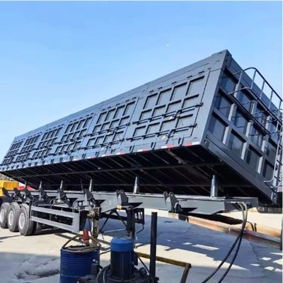 Container à charge utile maximale de 30 à 100 tonnes, semi-remorque pour le transport de marchandises lourdes