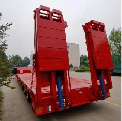 13000x3000x3300 Semi-remorque professionnelle pour le transport de gros équipements