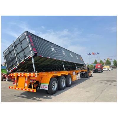 Camions-remorques Lourdes charges en forme de U, à bascule, déchargeuses, semi-déchargeuses, pour le chargement en vrac