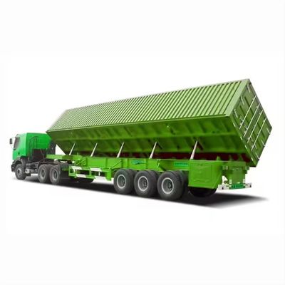 13000*2550*2900mm Hydraulique personnalisé à bascule latérale Dump Semi-remorque pour remorque de camion