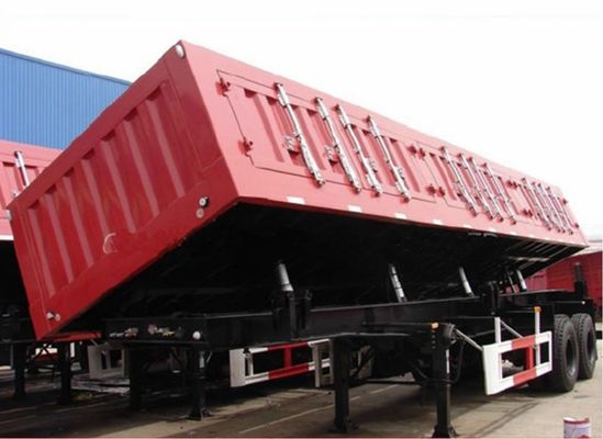 Semi-remorque directe de 30 à 100 tonnes de capacité hydraulique pour le transport de fret