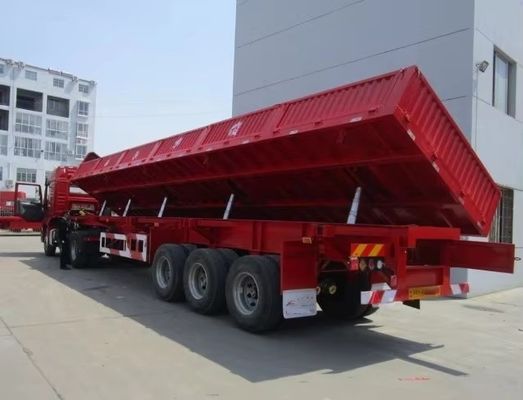 Semi-remorque directe de 30 à 100 tonnes de capacité hydraulique pour le transport de fret
