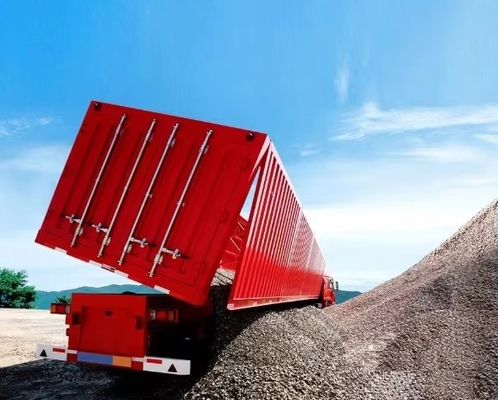 Semi-remorque directe de 30 à 100 tonnes de capacité hydraulique pour le transport de fret