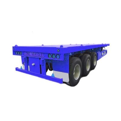Trailers à trois essieux pour le transport d'équipement spécial 12.00R22.5