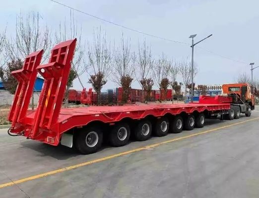 Wosheng Équipement lourd Transport de camions à roues basses avec 3/4/5/6/7 essieux