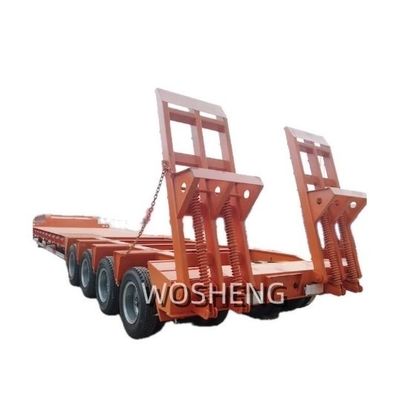 FUWA/JOST/WOSHENG Piste d'atterrissage Semi-remorque à lit bas pour le transport de grandes machines