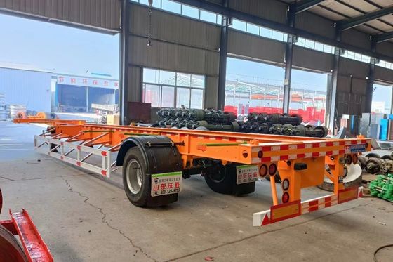 2.00 ou 3,5 pouces boulon dans le roi épingle 3 axe squelette semi-remorque pour le transport de conteneurs