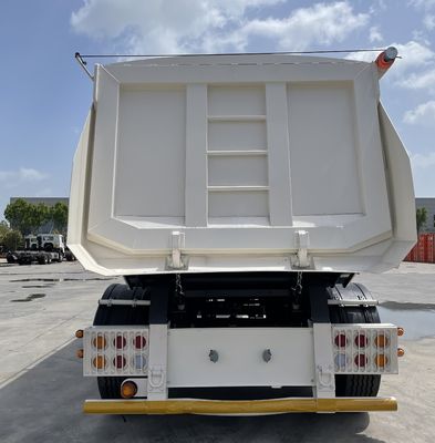 Camion à remorque le plus populaire 3 essieux 40 60 cube remorque arrière à bascule décharge semi-remorques