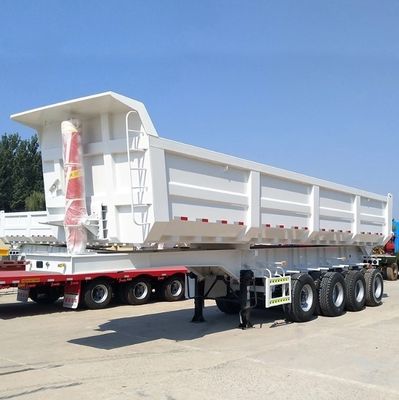 Q345B/T700 Semi-remorque à poutre principale en acier pour le renversement diversifié du déverrouillage arrière