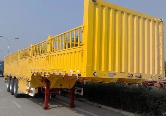 Production directe et vente de remorque à clôture à 3 axes et 4 axes avec charge utile maximale de 30000 kg