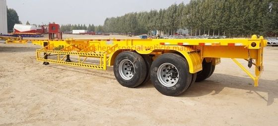 Wosheng Best 2 Axle 20FT 40FT Container Skeleton Semi-remorque pour le transport de conteneurs