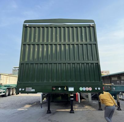 12.00R22.5/11.00R20 Semi-remorque à clôture pour le transport en vrac en Afrique