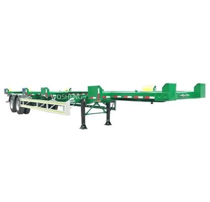 Semi-remorque pour conteneur de port terminal 20/40FT