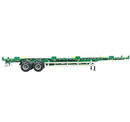 Semi-remorque pour conteneur de port terminal 20/40FT