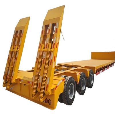 Trailers à lit bas de 40 pieds à coude d'oie 13/16/20 tonnes