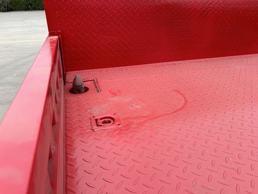 Meilleur vendeur 3 essieux Container basse couche Chargeur de châssis Semi-remorque pour équipement lourd