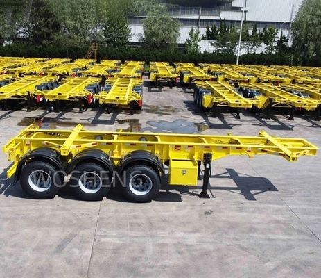 King Pin 2&quot; 50mm ou 3,5&quot; 90mm JOST Semi-remorque pour Wosheng 3 Axle Jaune 20FT 40FT