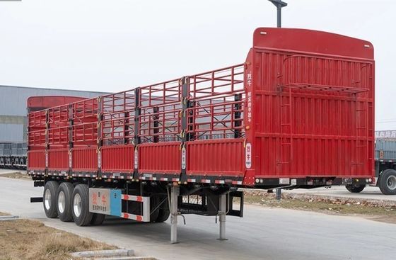 Charge utile maximale 42,5 tonnes Semi-remorque pour la ferme d'élevage