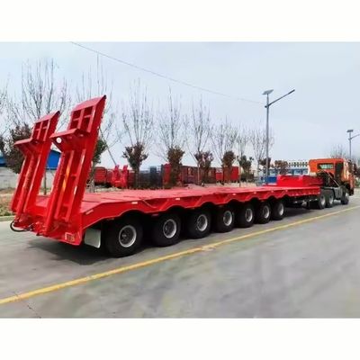70 80 Tonne Semi-remorque extensible pour le transport de matériel lourd au mieux