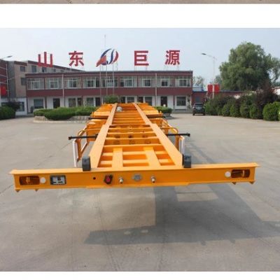 Couleur personnalisée Wosheng 2 3 4 essieux camion squelette semi-remorque pour le chargement de conteneurs