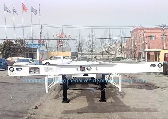 Charge utile maximale 50 tonnes 2/3 essieux 20FT 40FT 45FT 53FT conteneur camion squelette semi-remorque