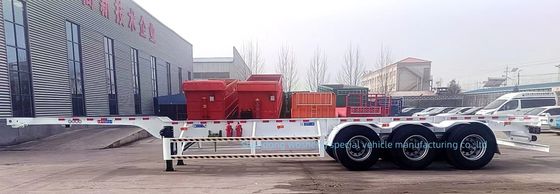 Charge utile maximale 50 tonnes 2/3 essieux 20FT 40FT 45FT 53FT conteneur camion squelette semi-remorque