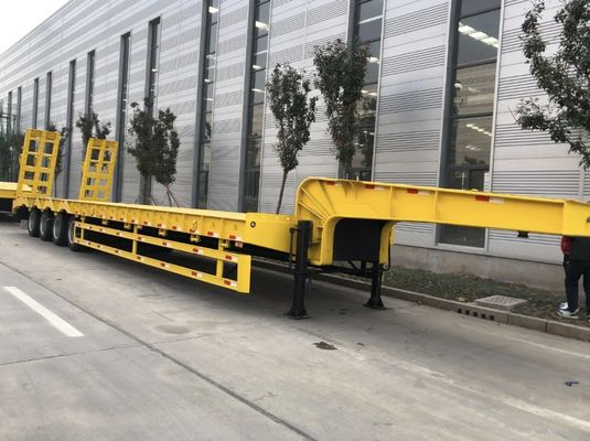 Équipement de transport lourd avec 3 4 5 essieux de suspension mécanique