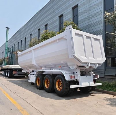 2 &quot; 50 mm ou 3,5 &quot; 90 mm JOST Semi-remorque à bascule pour le transport de matériaux en acier