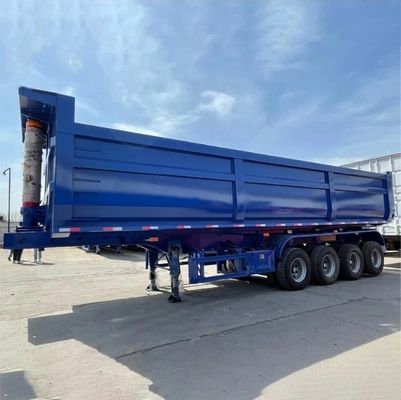 Demande du client 50 tonnes remorque arrière en forme de U