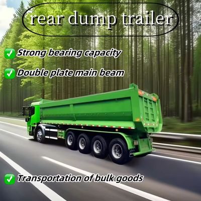 Trailers de camions avec une remorque de type U personnalisable 3-8 axes
