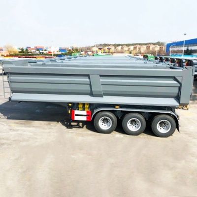 Demande du client 100 tonnes de remorque arrière pour un transport durable et sûr