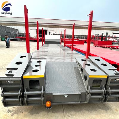 Semi-remorque basse pour le transport du bois et de l'acier en Russie Marché 13/16/20 Tonnes