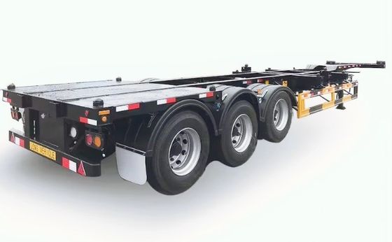 Trailers de camions de 20 pieds 40 pieds 45 pieds 12 ensembles de remorque à serrure à torsion pour conteneurs