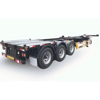 20 pieds 40 pieds 45 pieds 53 pieds conteneur squelette semi-remorque pour le Nigeria camion multi-fonction