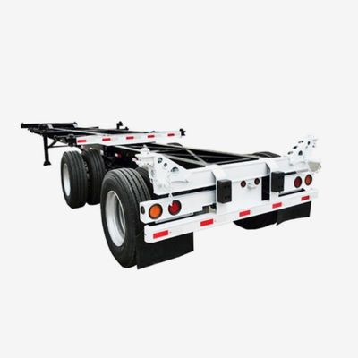 20 pieds 40 pieds 45 pieds 53 pieds conteneur squelette semi-remorque pour le Nigeria camion multi-fonction