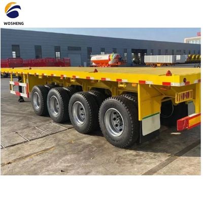 2 &quot; 50mm ou 3,5 &quot; 90mm King Pin 60 Tonnes 80 Tonnes Semi-remorques à plat 20 pieds