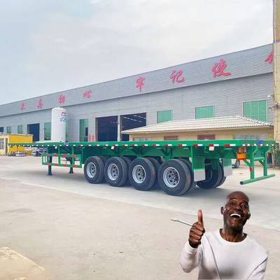 12R22.5 Pneus semi-remorque à plat pour l'Afrique avec poids 20T-80T Transport en conteneurs