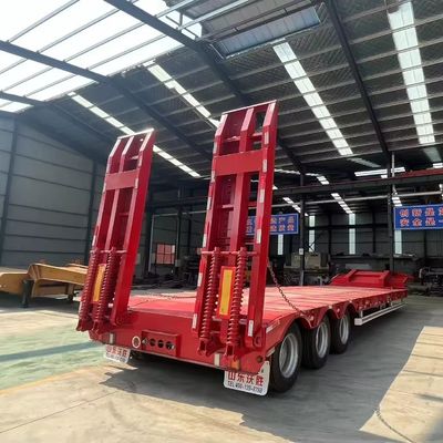 Trailers à charge basse de 40 à 100 tonnes pour le transport sécuritaire de matériel lourd