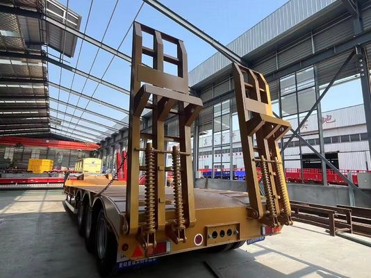Trailers à charge basse de 40 à 100 tonnes pour le transport sécuritaire de matériel lourd