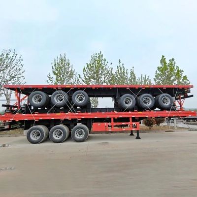 Camion à conteneurs à 3 essieux, semi-remorque de 20 pieds, 40 pieds, poids de 100 tonnes pour vous