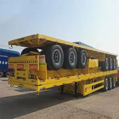 Camion à conteneurs à 3 essieux, semi-remorque de 20 pieds, 40 pieds, poids de 100 tonnes pour vous