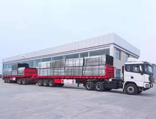 Trailers à double raccord de 20 pieds et 40 pieds avec suspension AIR/mécanique