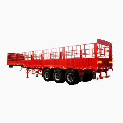3 essieux de la clôture de chargement semi-remorque 50 / 60 tonnes de la clôture de chargement en vrac remorques de la clôture de piquet remorque