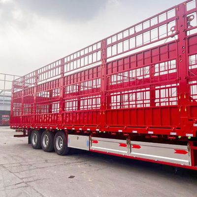 Semi-remorque de 28 tonnes pour le transport de marchandises animales